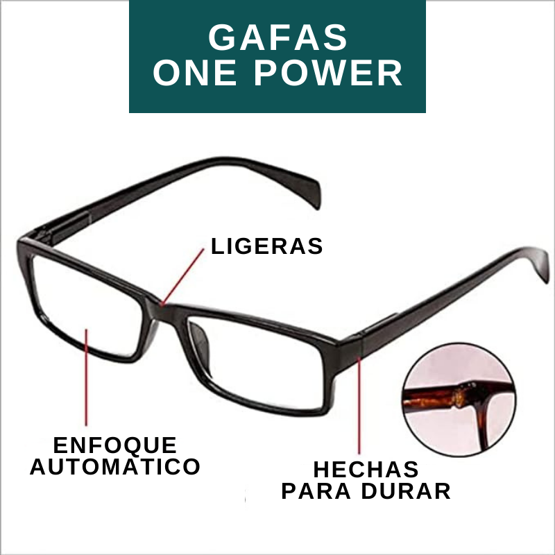 Gafas One Power (PAGA 1 y RECIBE 2)