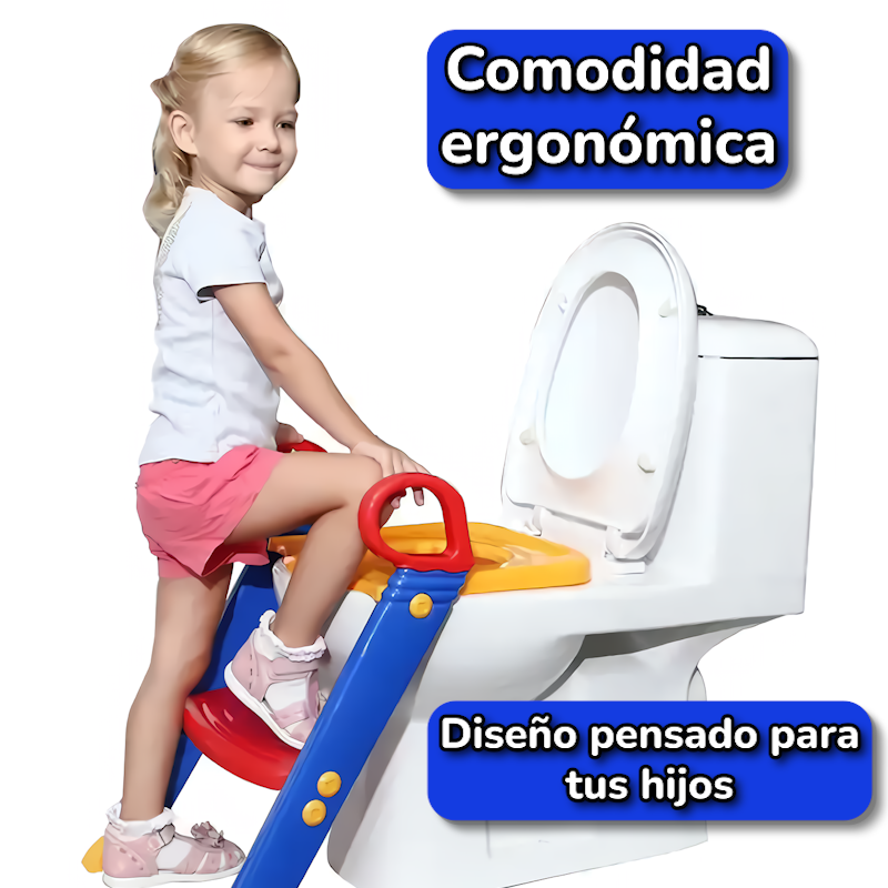 Asiento adaptador con escalera