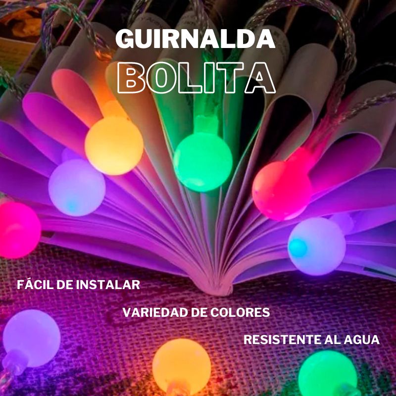 Guirnalda de bolitas