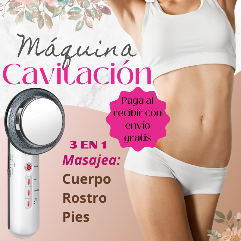 Máquina de cavitación 3 en 1