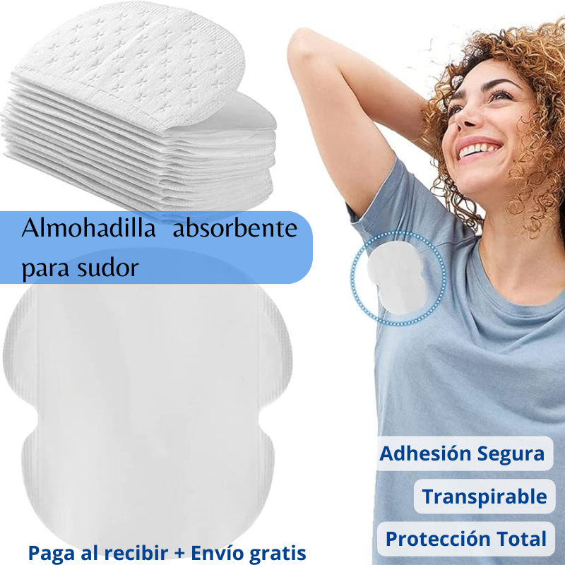 Almohadilla absorbente para sudor