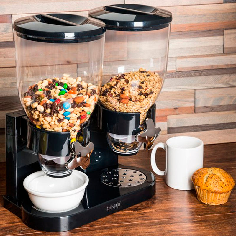 Dispensador doble de cereal