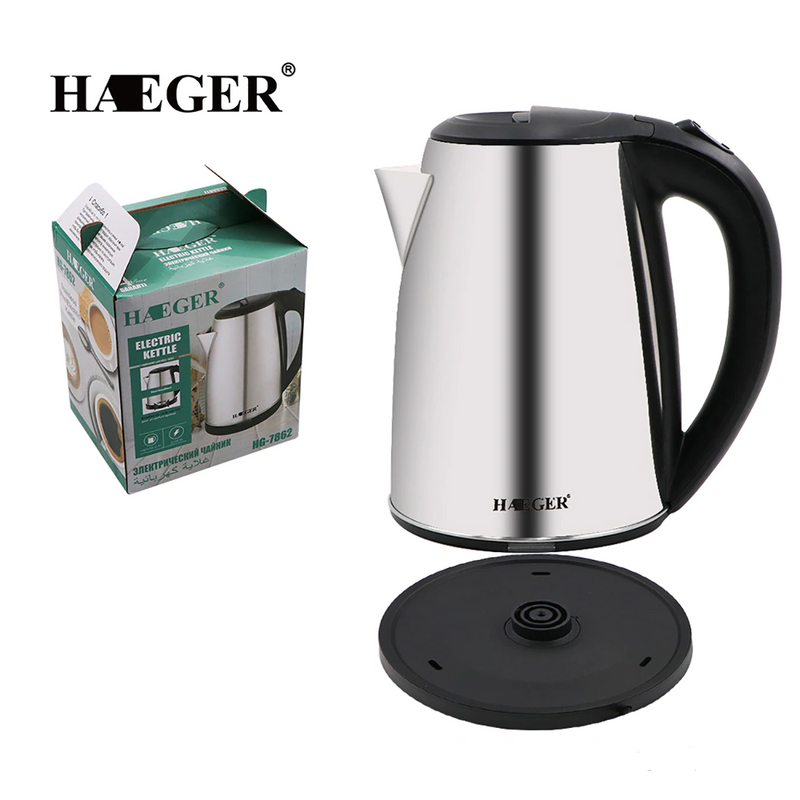 Hervidor HAEGER de Acero Inoxidable