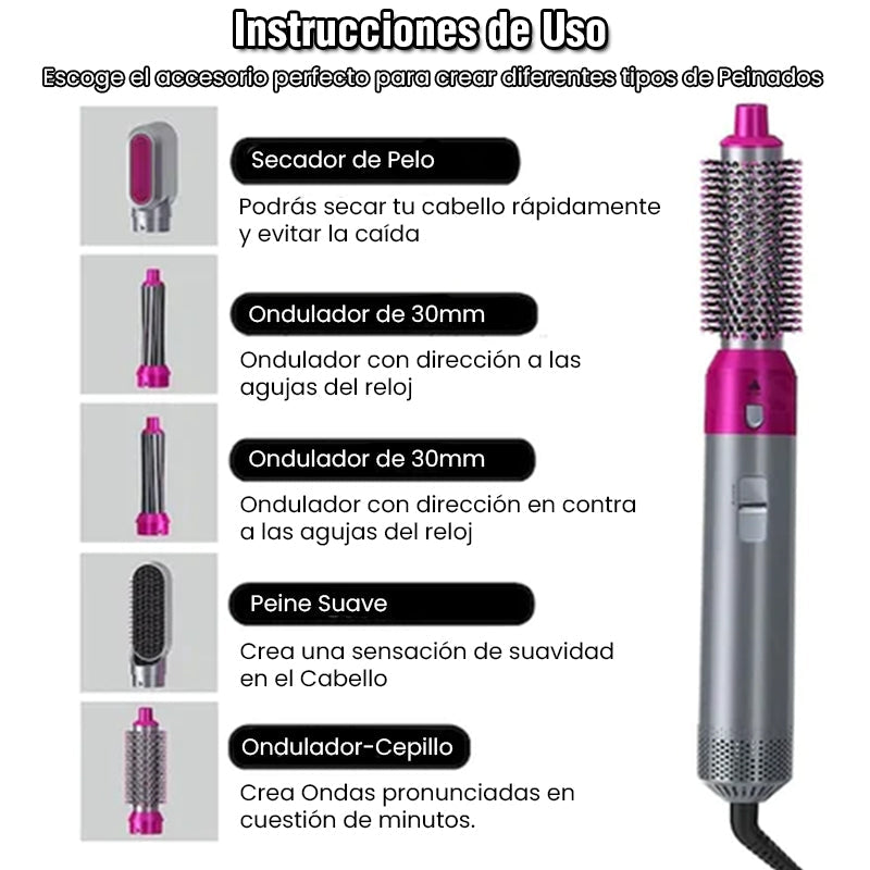 Kit de cabello 5 en 1