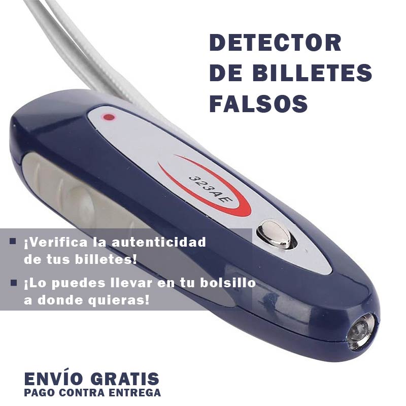Detector de billetes falsos