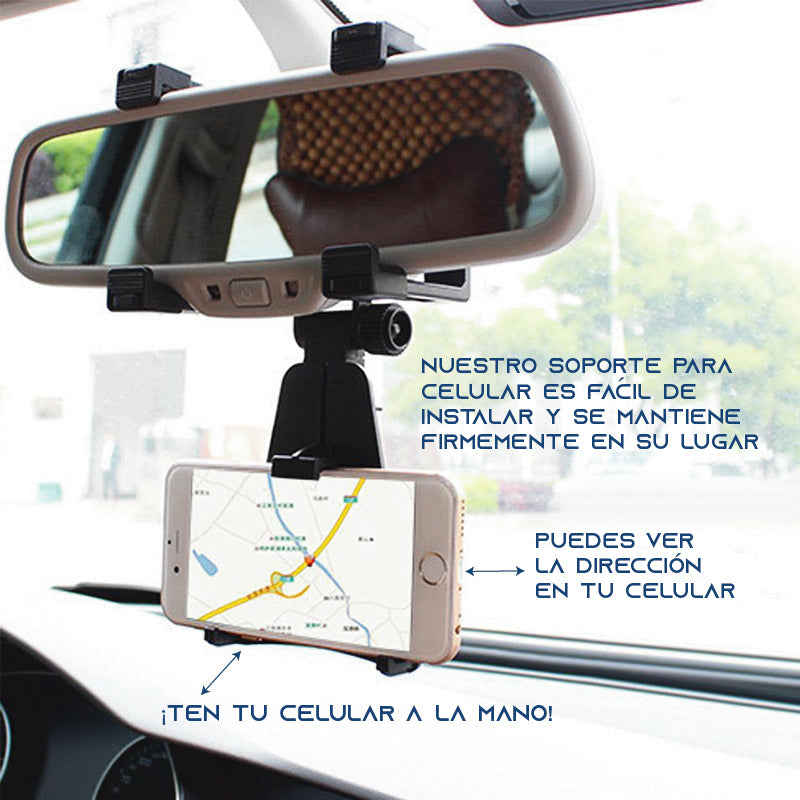 Soporte de Celular para Retrovisor